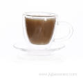 Double Wall Glass Coffee Mug Sets